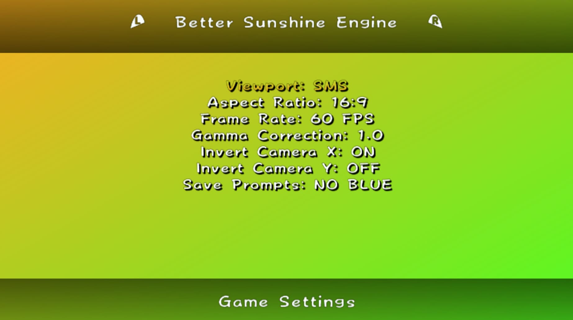 Super Mario Eclipse — New Options
