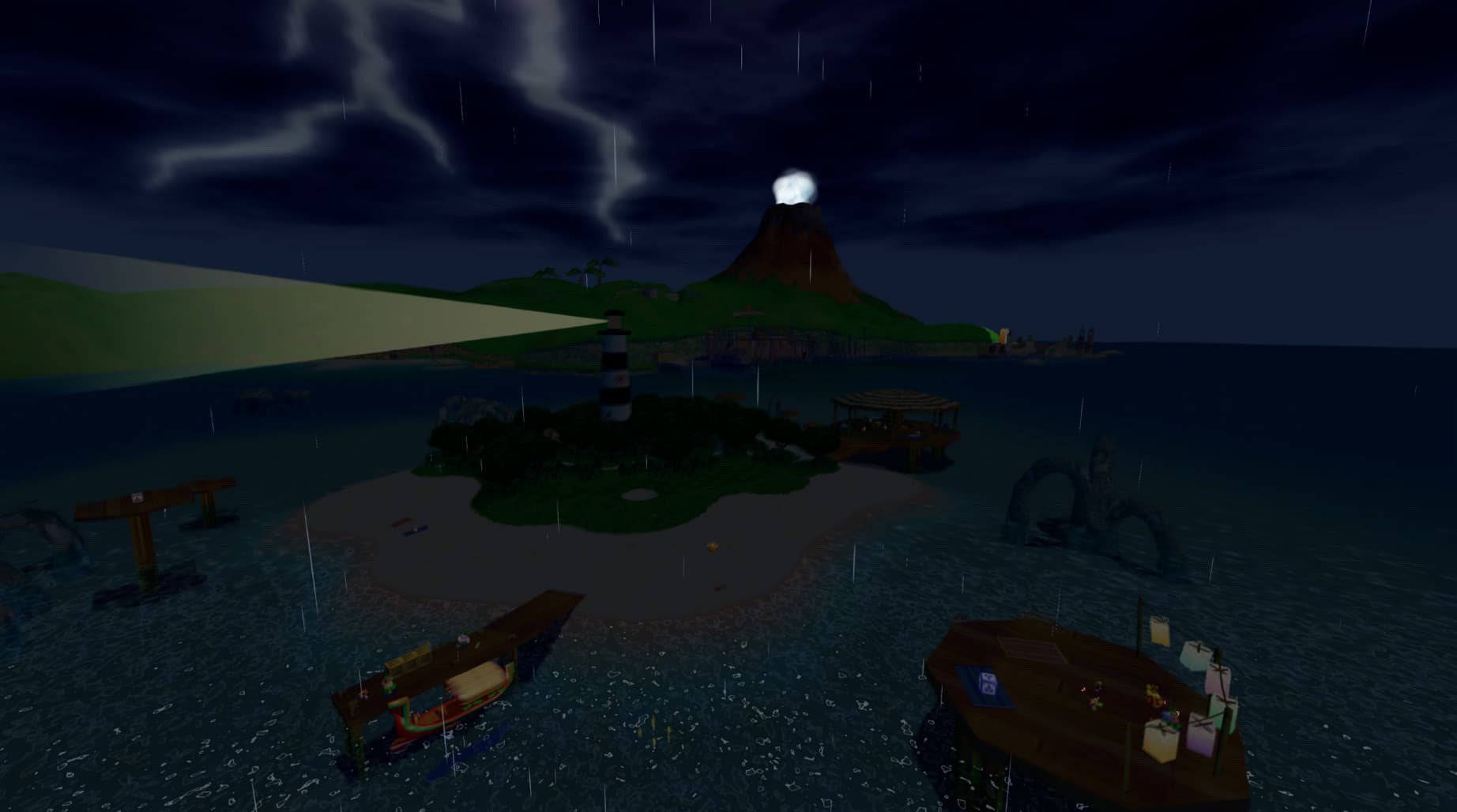 Super Mario Eclipse — Lighthouse Island
